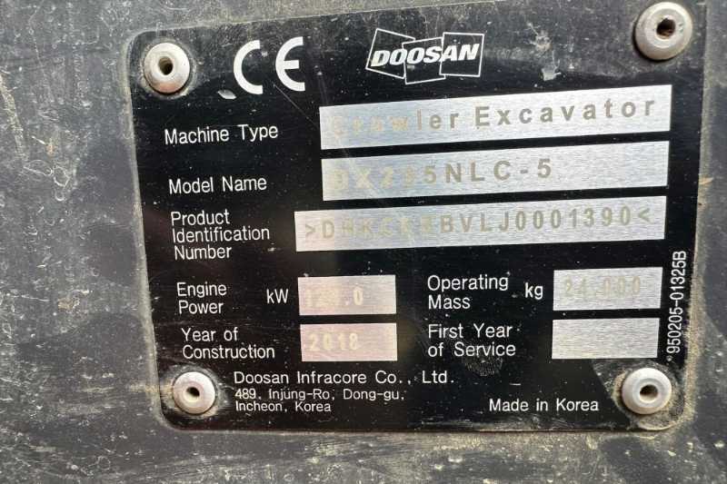 OmecoHub - Immagine DOOSAN DX235NLC-5